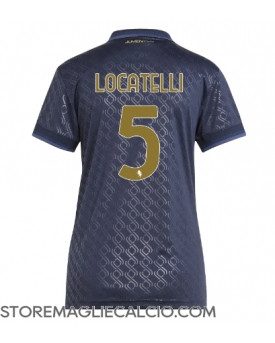 Juventus Manuel Locatelli #5 Maglia Gara Terza Repliche 2024-25 Donna